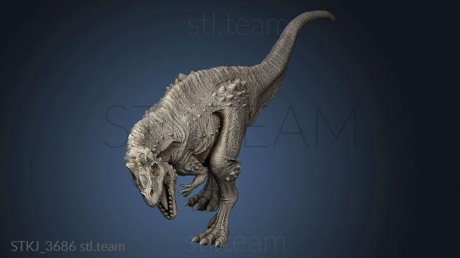 3D model Ceratosaurus (STL)