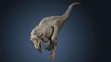 3D model Ceratosaurus (STL)