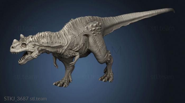 3D model Ceratosaurus (STL)