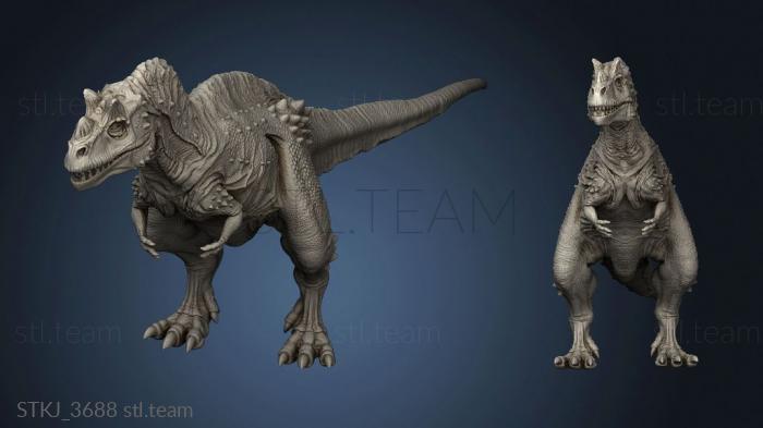 3D model Ceratosaurus (STL)