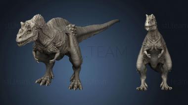 3D model Ceratosaurus (STL)