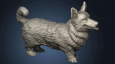 3D model corgi dog (STL)