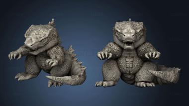 3D model Chibi KONZILLA GODZILLA (STL)