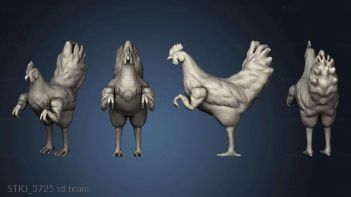 3D модель Цыпленок Power Chicken (STL)