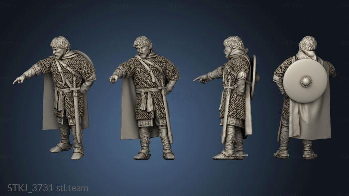 3D model Cid Battle Council Alvar Fanez Planning (STL)