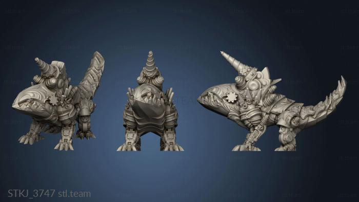 3D model Clockwork Land Shark (STL)