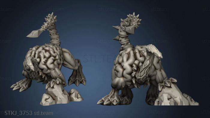 3D model The Lost Cave Cerebrum Hound (STL)