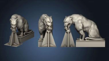 3D model Court House Panther (STL)