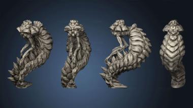 3D model Creatures from behind the veil Void Hunter Queen Tail (STL)