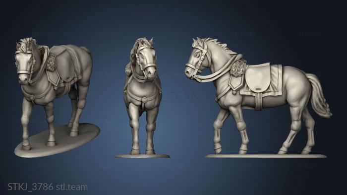 3D model Crown Prince WB horse (STL)