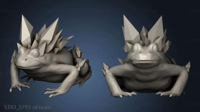 3D model Crystal Frog Tри (STL)