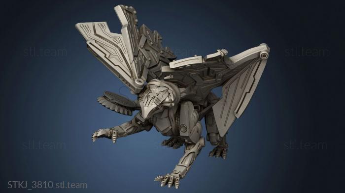 3D model CYBER dragon (STL)