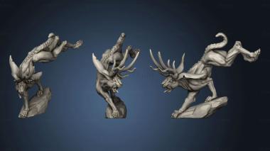 3D model Cryptids Jackalope (STL)