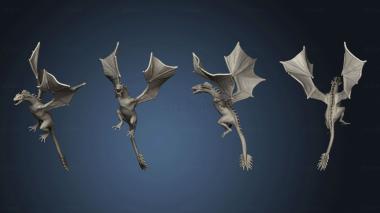 3D model daenerys dragon epaulet (STL)