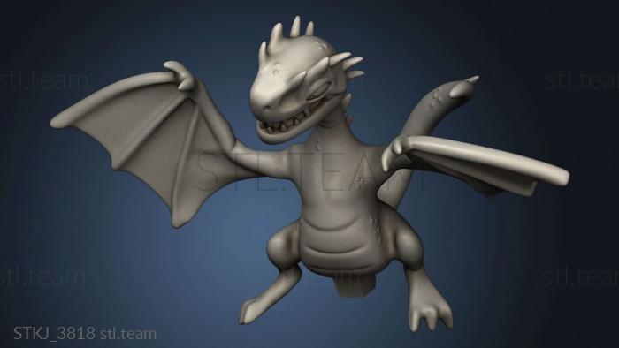 3D model Daenerys Targaryen Dragon (STL)