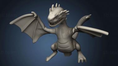 3D model Daenerys Targaryen Dragon (STL)