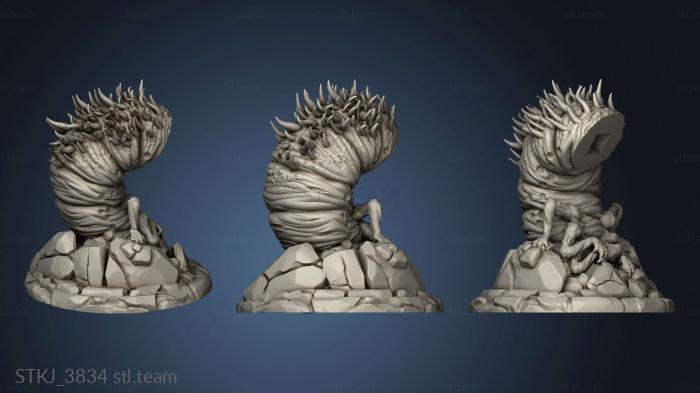 3D model Death Worm Death Worm Skulls (STL)