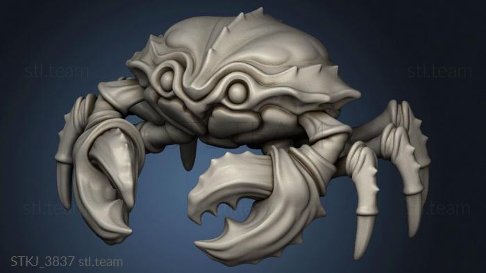 3D model Deep Sea Creatures Creature Crab (STL)