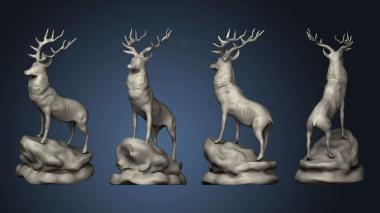 3D model Deer Figurine max (STL)