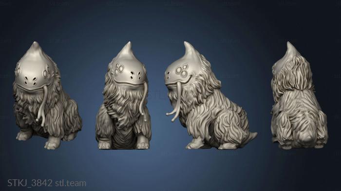 3D model Delphox Friendly Snow Creature Sat (STL)