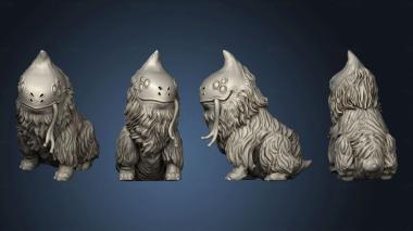 3D model Delphox Friendly Snow Creature Sat (STL)