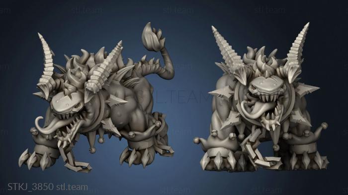 3D model DEMONIC CIRCUS HellHound (STL)