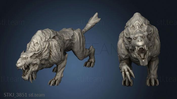 3D model Demonic Feast Hellhound (STL)