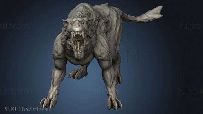 3D model Demonic Feast Hellhound (STL)