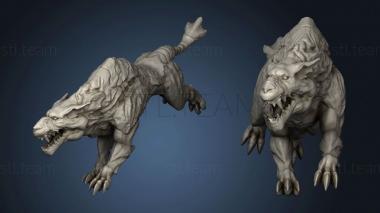 3D model Demonic Feast Hellhound (STL)