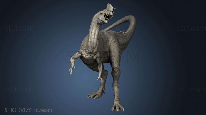 3D model Dilophosaurus Lord The wild (STL)