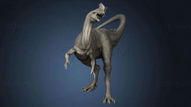 3D model Dilophosaurus Lord The wild (STL)