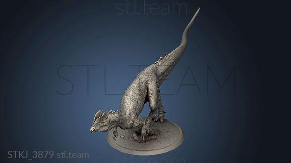 3D model Dilophosaurus Lord The wild (STL)