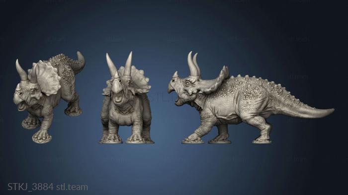 3D model Dinos Dino Triceratops (STL)