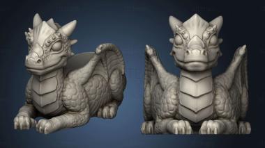 3D model Dinos Dragons (STL)