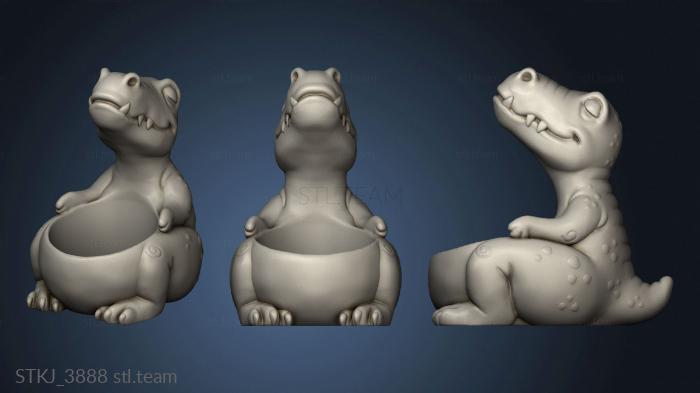 3D model Dinos Dragons (STL)