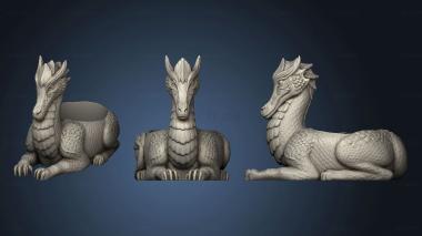 3D model Dinos Dragons (STL)