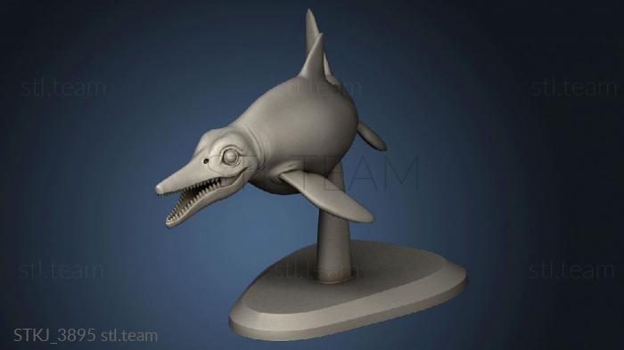 3D model Dinos Shadow Ichthyosaur (STL)