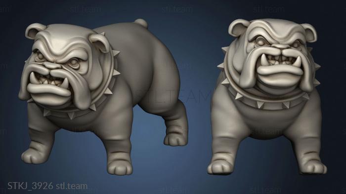 3D model Dog Pose (STL)