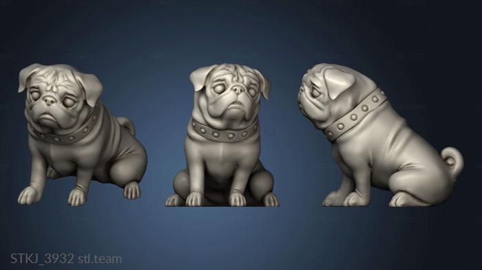 3D model Dogs basset hound (STL)