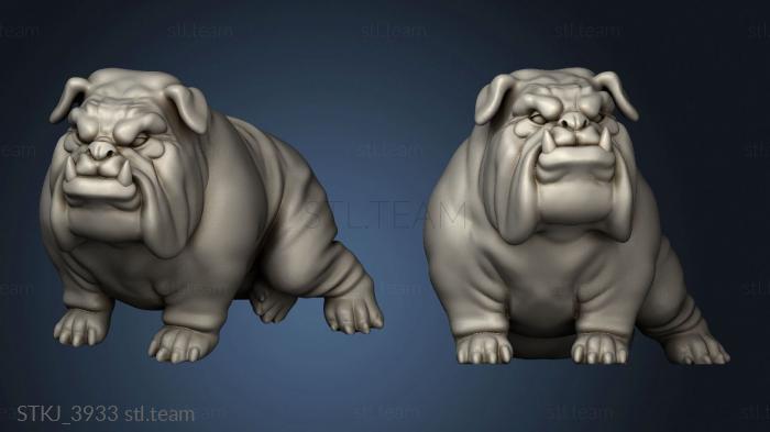 3D model Dogs basset hound (STL)