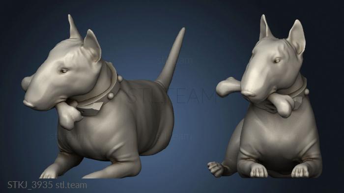 3D model Dogs basset hound (STL)