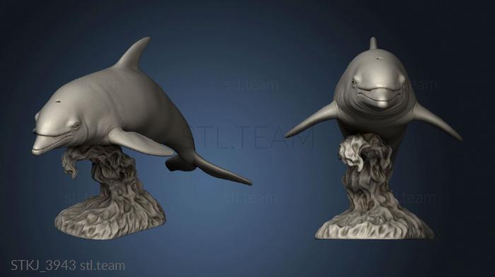 3D model dolphin (STL)