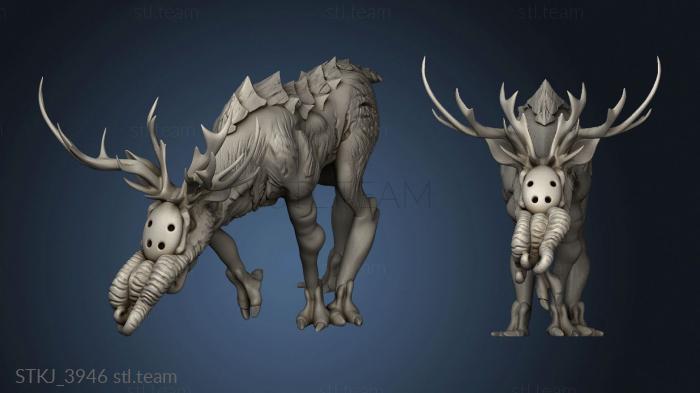 Hellstag and Horrid Deer monsters mon ec