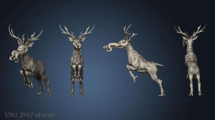 3D model Hellstag and Horrid Deer monsters mon ec (STL)