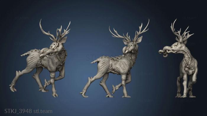 3D model Hellstag and Horrid Deer monsters mon ec (STL)