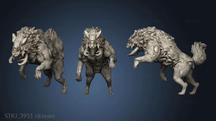 Monsters Horned Wolf mon ec