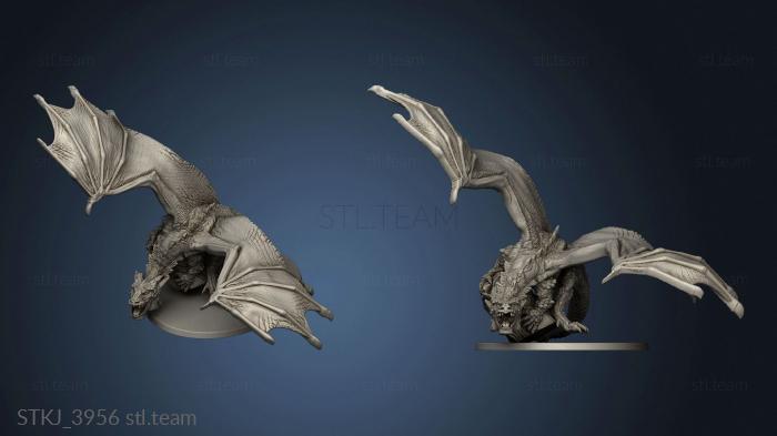 3D model Dragon base (STL)