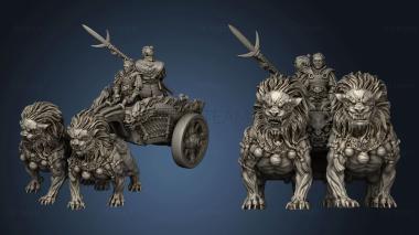 3D model Dragon Empire Chariot (STL)