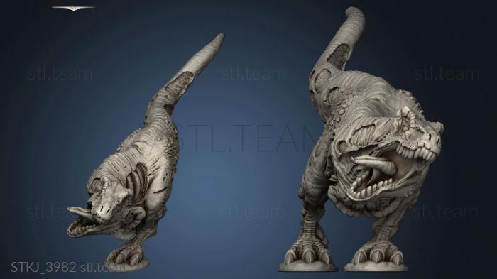 3D model Louca Zombie Rex (STL)