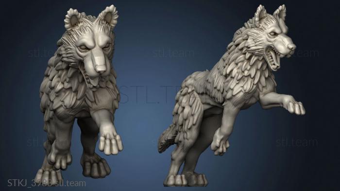 3D model Luca Wolves wolf (STL)